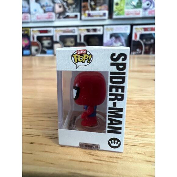BITTY Spider-man 1-Inch Funko Pop Marvel Comics Vinyl Stan Lee Peter Parker - Picture 4 of 6